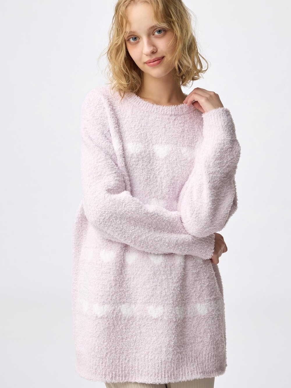 GU Lounge knit top